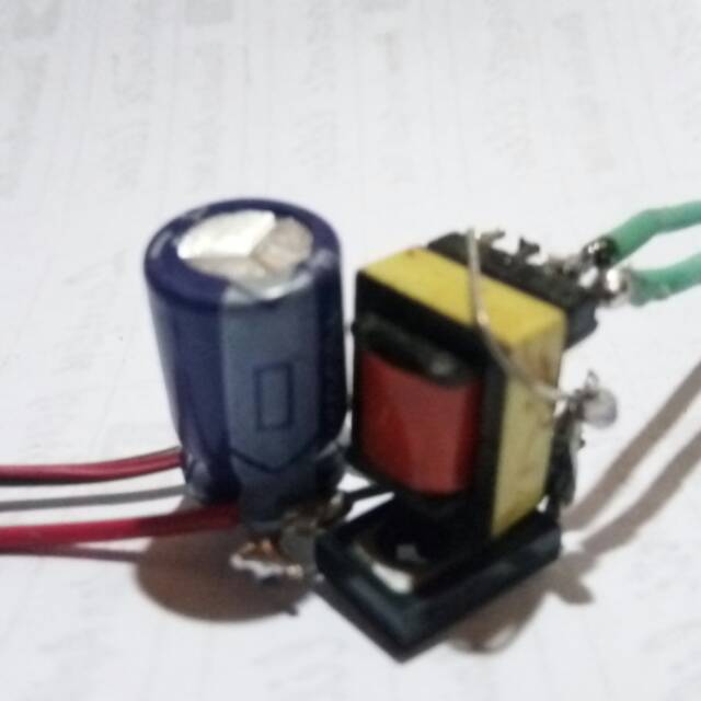 Kit  Joule thief 1,5 volt to Lampu 220volt