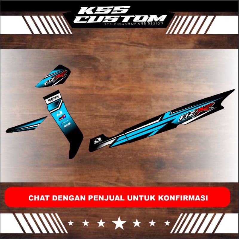 striping fiz-r variasi custom - striping fiz r road race - stiker fiz - r - stiling fiz r terbaru