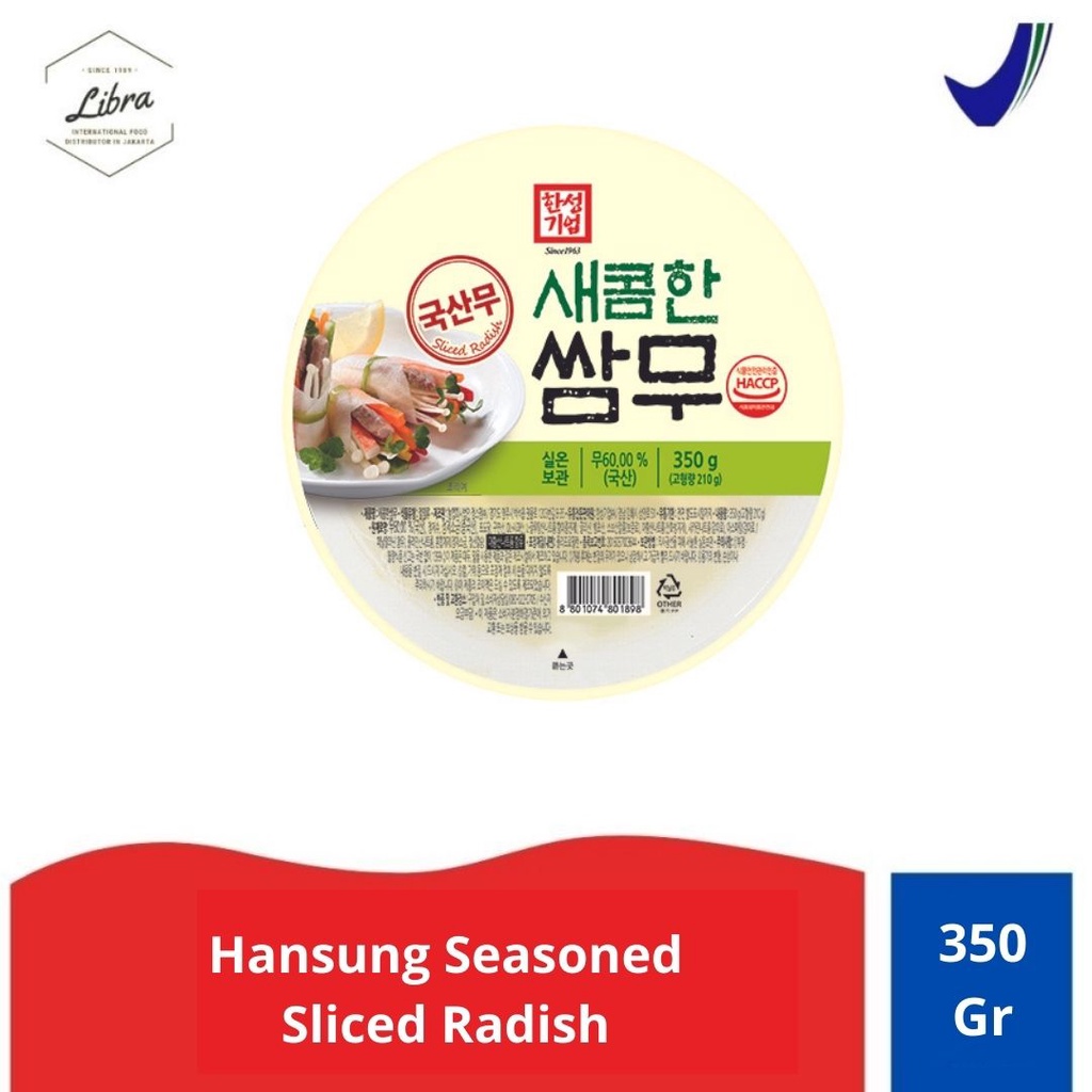 

Hansung Seasoned Sliced Radish 350 Gr