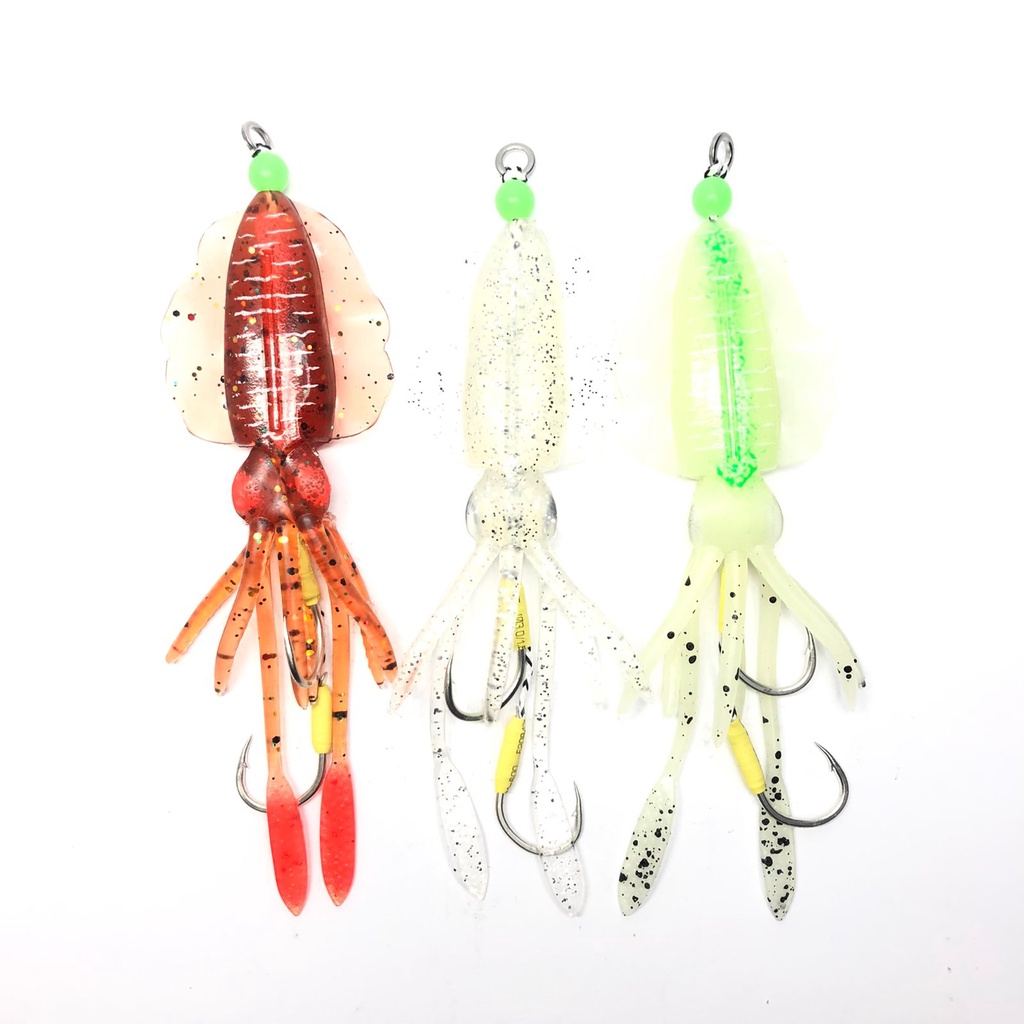 Softlure Cumi Realis Umpan Casting Killer + Assist Double Hook