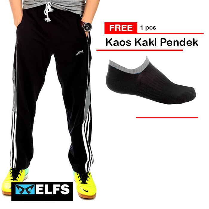  PROMO ELFS Beli Celana Olahraga GRATIS Kaos Kaki 