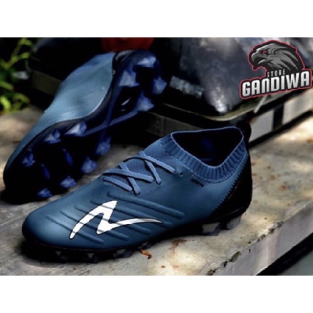 Sepatu Bola Specs Swervo Galactica Elite FG/Blue/Black/Grey Emperor