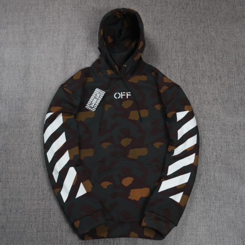 Hoodie Off-White Camo