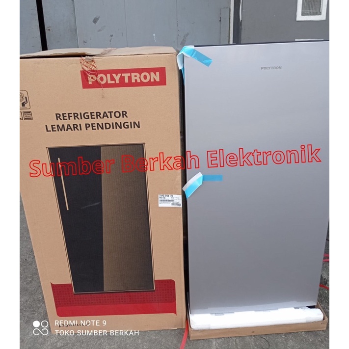 kulkas 1 pintu polytron garansi resmi 170 liter prx 170 s lemari es polytron 1 pintu promo