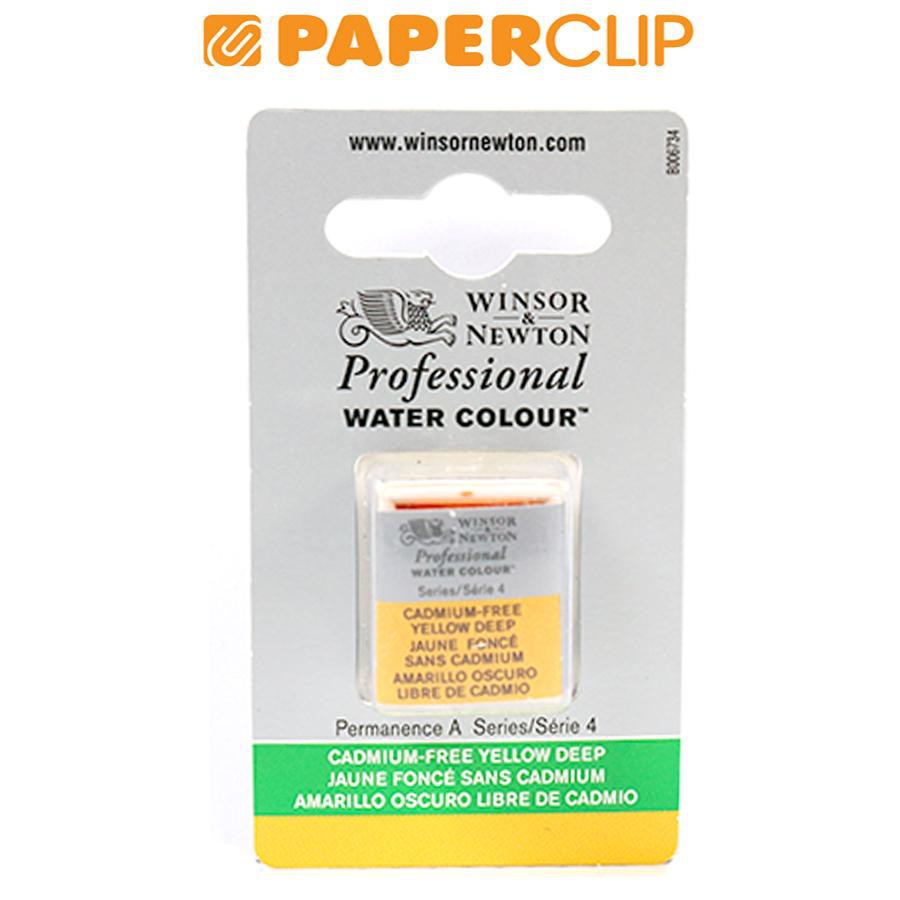 

PROFESSIONAL HALF PAN WINSOR & NEWTON S4 0101891CWC CADMIUM-FREE YELLOW DEEP