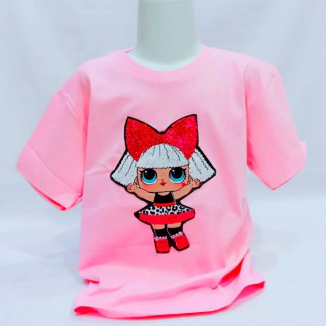 Baju anak kaos lampu - Baju LOL Led