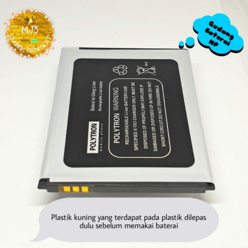 Baterai POLYTRON PL-7U6 ROCKET L501 PL 7U6 battery batre