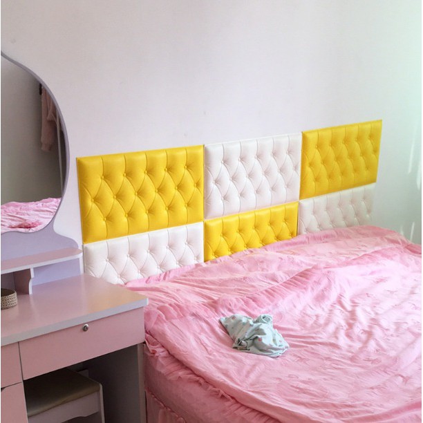 Reseller Welcome - H5023 (30x60CM) Wallpaper Foam 3D/ Sticker Dinding / Headboard Bed / Home Decor-5