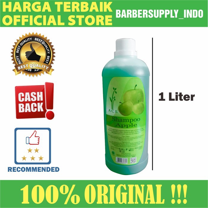 ACL SHAMPOO Barber Salon Spa Aromatic Apel 1 Liter