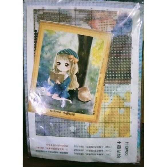 Paket kristik pola kain 11ct