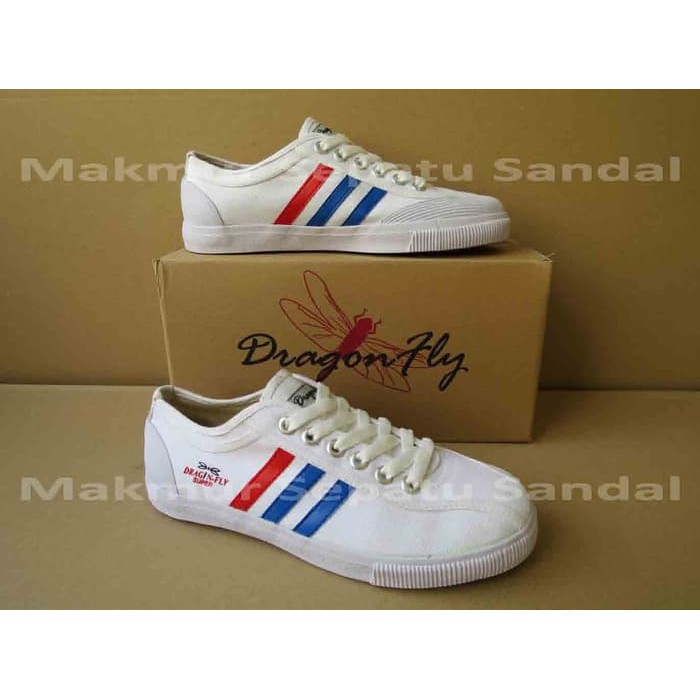 Sneakers Wanita Ringan Versi Korea L61N9  Sepatu Capung - Dragonfly Amazon - Putih - 37