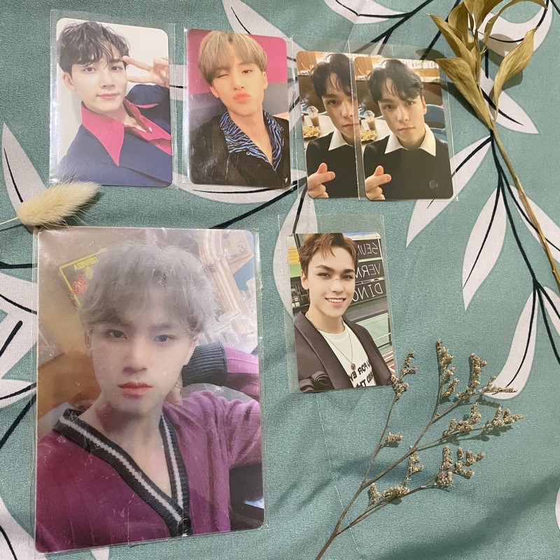 PC PHOTOCARD MINGYU VERNON JEONGHAN BENEFIT ALBUM SEMICOLON HENGGARAE WEVERSE YES24 BEATROAD