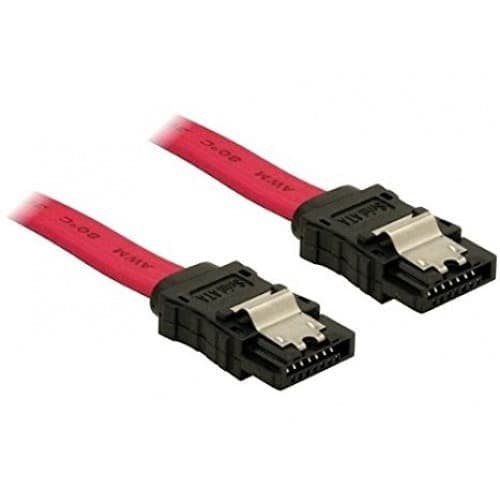 Kabel Data SATA - SATA Cable HDD-SSD-DVD ROM Merah