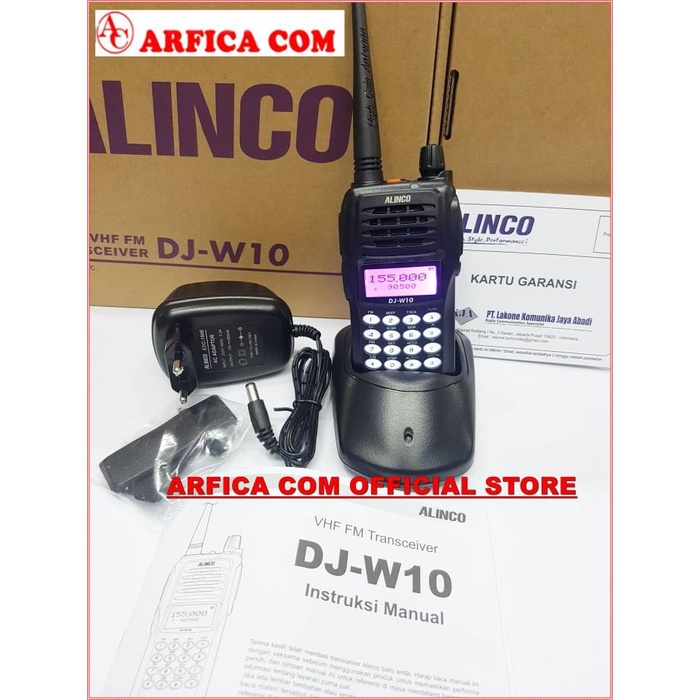 Ht / Ht Alinco Dj-W10 - Ht Alinco Dj W10 Original Murah