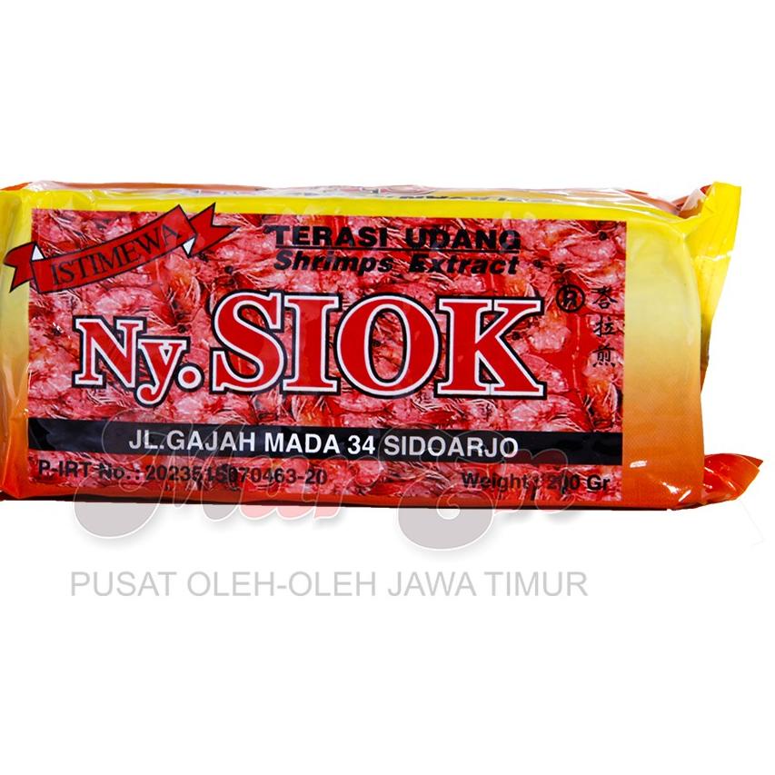 

Best - Ny Siok - Terasi / Trasi Udang Mentah 200gr