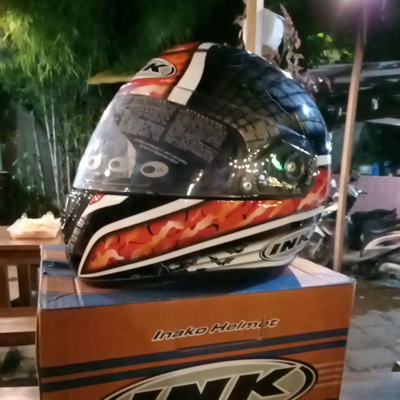 Cuci gudang Helm INK Fusion