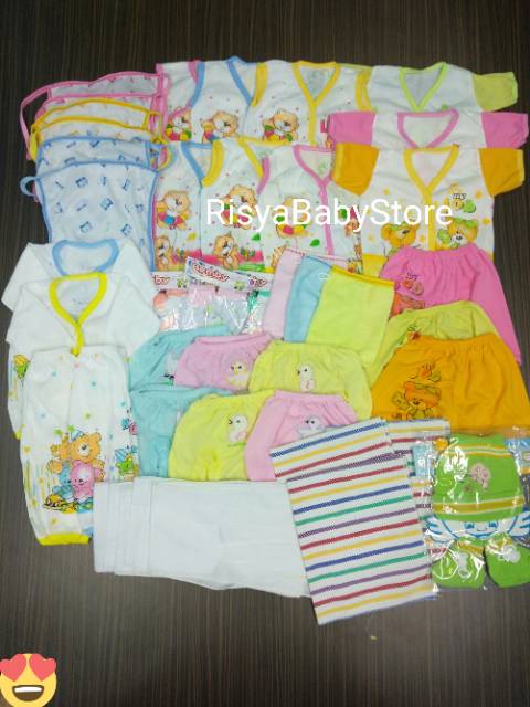 TS Paket perlengkapan bayi baru lahir newborn baby gift set murah hemat