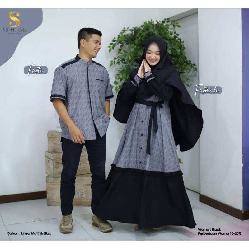 couple fatih-fatimah by ss hijab ready