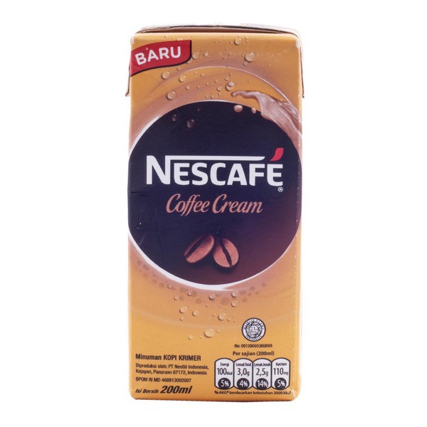 

NESCAFE Coffee Cream 200ml - Minuman Kopi Krim Kemasan Kotak