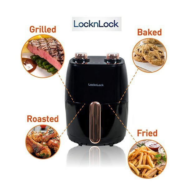 COD AIR FRYER LOW WATT AIRFRYER LOCK N LOCK FRYER PENGGORENGAN TANPA MINYAK GRATIS ONGKIR BERGARANSI