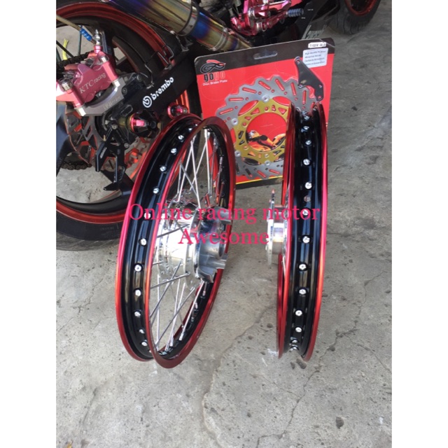 Jual Velg tdr sepaket tromol cbr150r old megapro new honda bonus disc