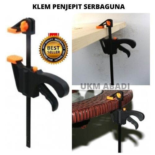 Klem Speed Squeeze Ratcheting Clamp Penjepit Kayu Serbaguna 111156