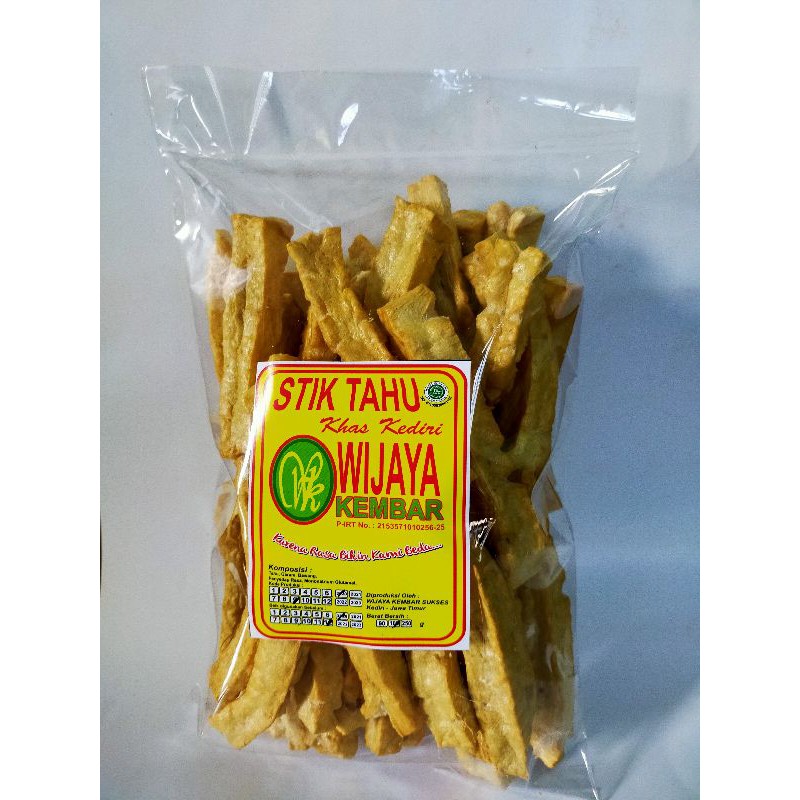 

Stikk Tahu Enak Gurih Khas Kediri 90gr