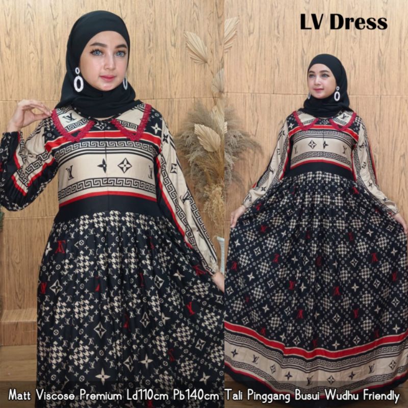 gamis maxy lv dress