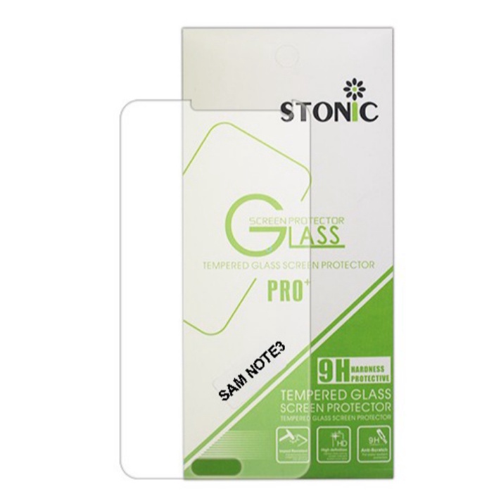 Tempered Glass Protector/Anti Gores Kaca HP/Smartphone Samsung Note 3 Pelindung Layar Handphone Stonic