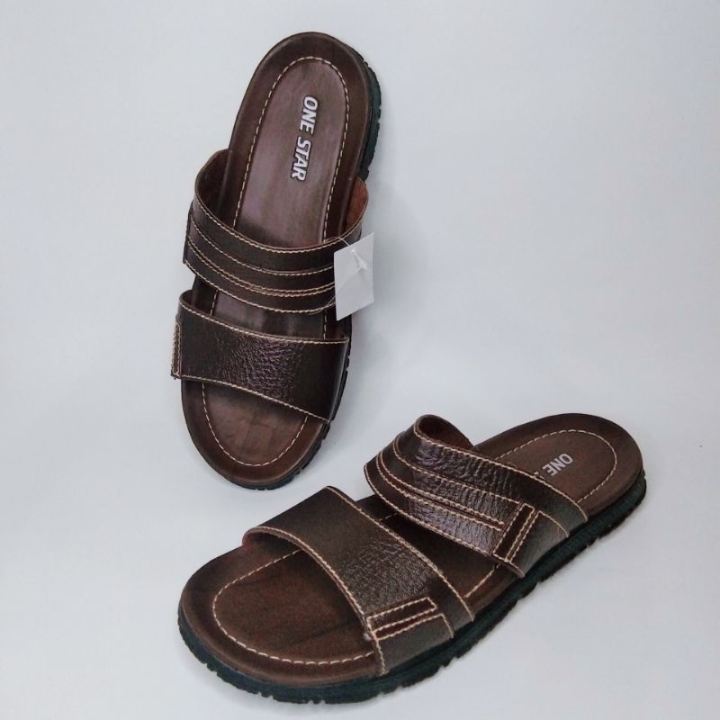 Sandal Pria Model Dua Ban Kuat Lentur (Roy 02)