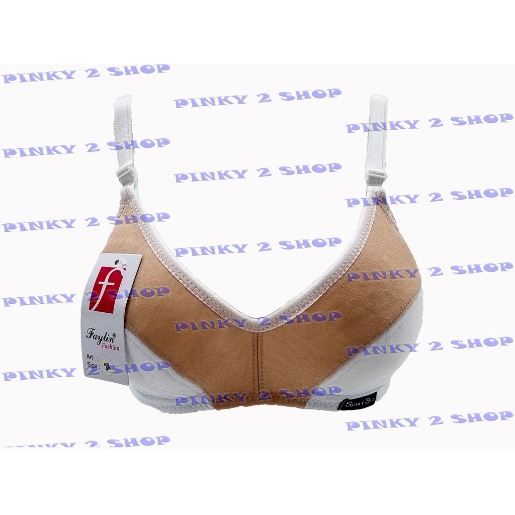 SPORTBRA REMAJA TANPA BUSA KOMBINASI WARNA SIZE 34-38