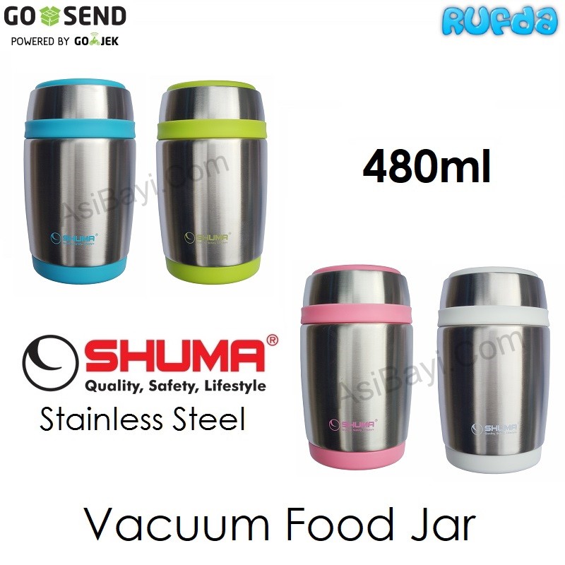 Harga Gila Shuma Food Jar 480ml Termos Stainless Makanan Bayi Panas Dingin WAlXAYH3o7YA8