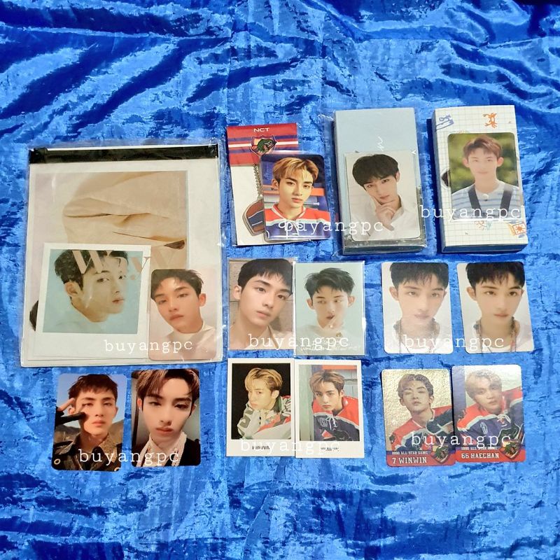 NCT Wayv - Photocard PC Winwin Departure Awaken ver ATW Flipbook Trading Card