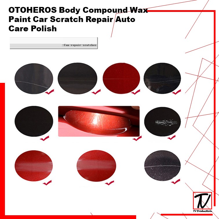 Body Compound / OTOHEROES Body Compound Wax Paint Car Scratch Repair Auto Care Polish