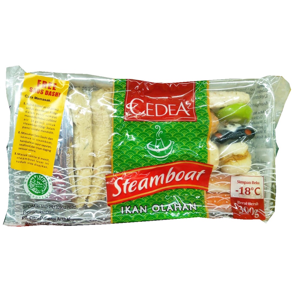 

CEDEA STEAMBOAT SET 300g