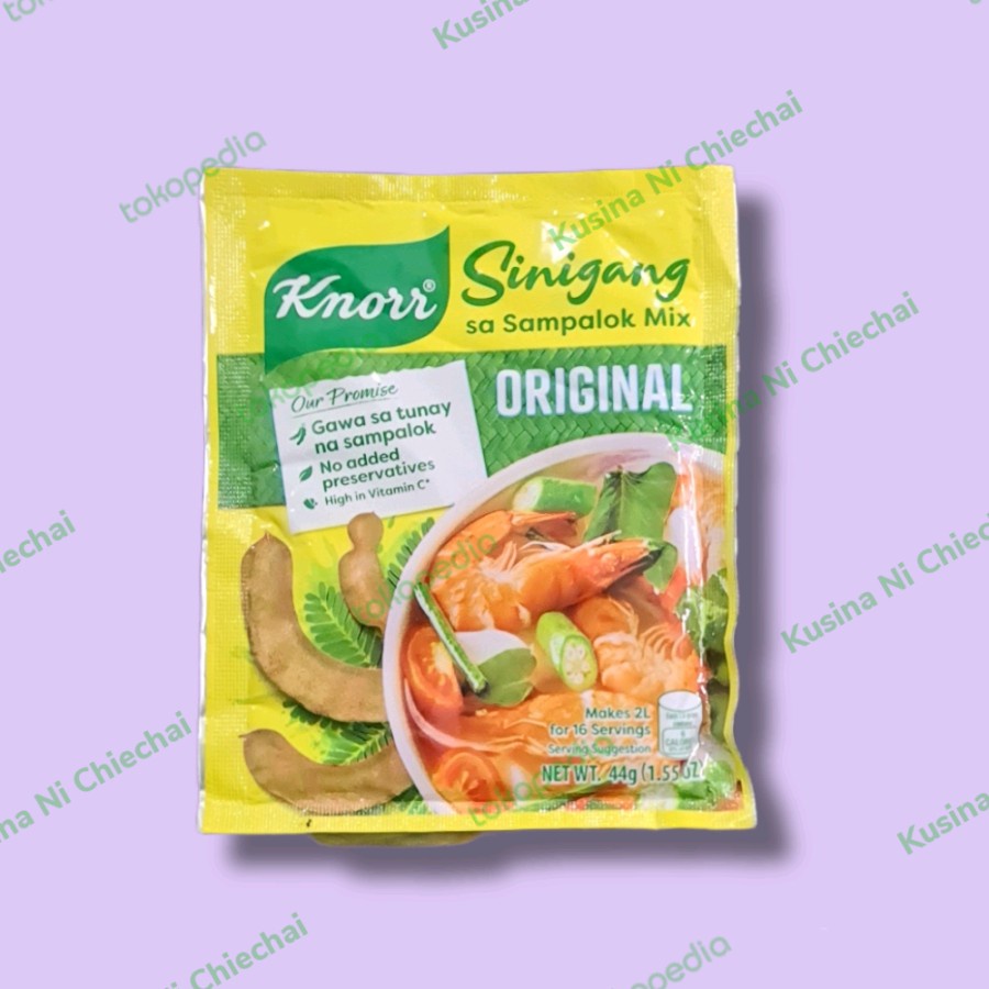 

Knorr Sinigang Sa Sampalok / Tamarind Soup Mix / Bumbu Sayur Asam