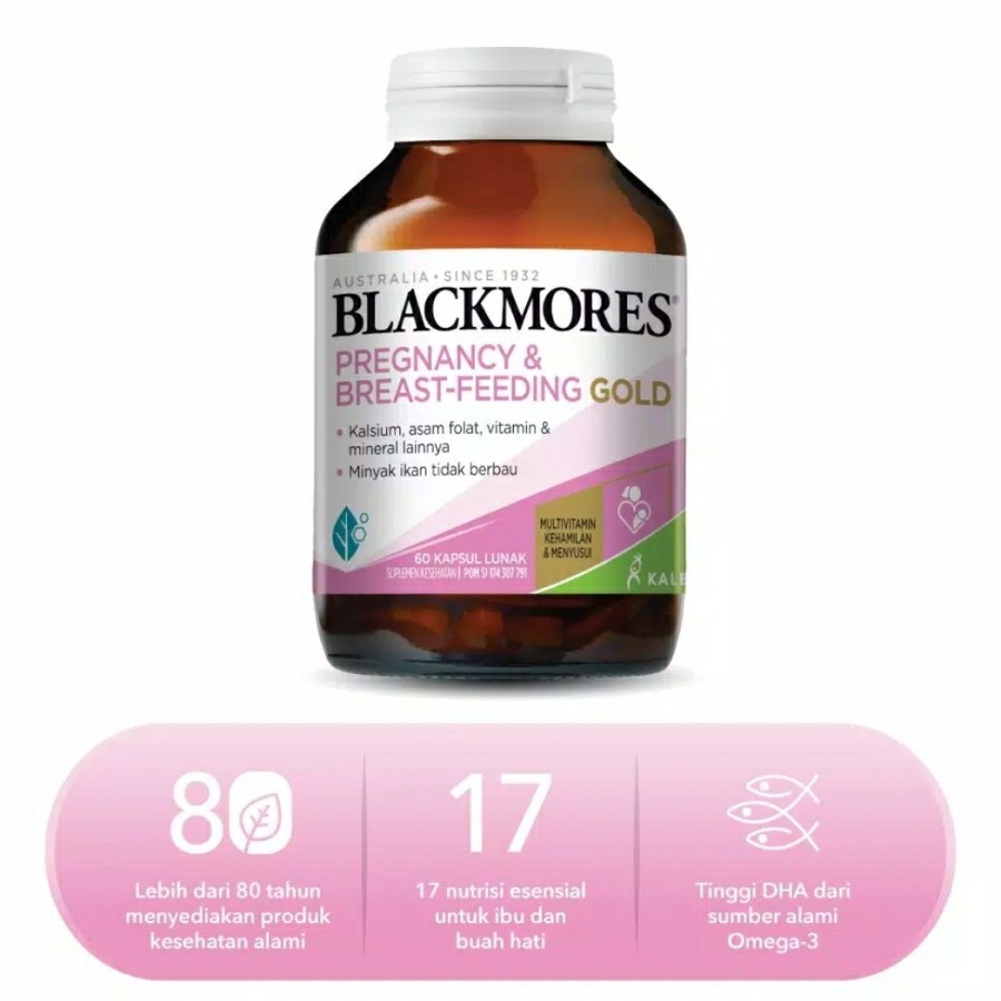 Blackmores Pregnancy &amp; Breast - Feeding Gold (60)