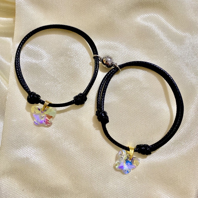 GELANG COUPLE MAGNET / GELANG MAGNET SAHABAT / GELANG PERSAHABATAN / GELANG KUPU KUPU / BUTTERFLY BR