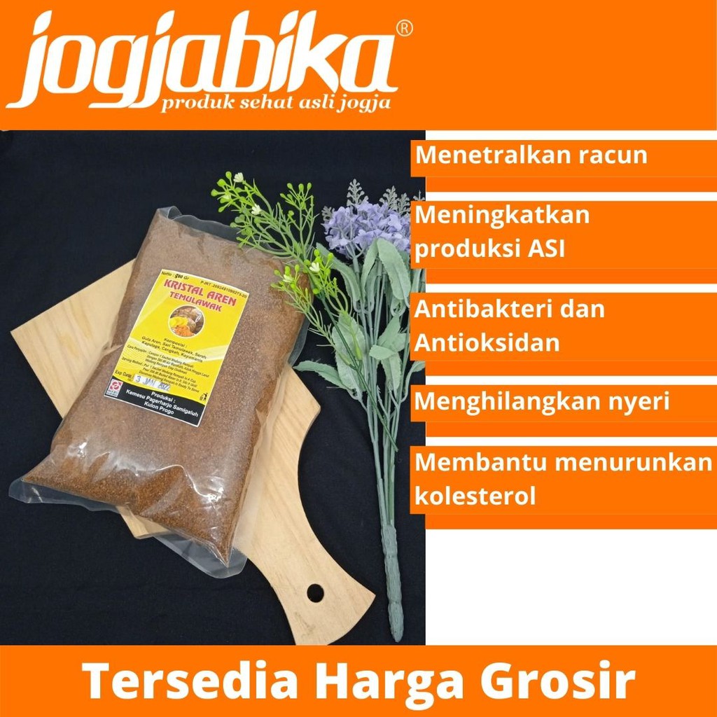 

Wedang Temulawak Gula Aren Semut Kristal Herbal Tradisional 500 g