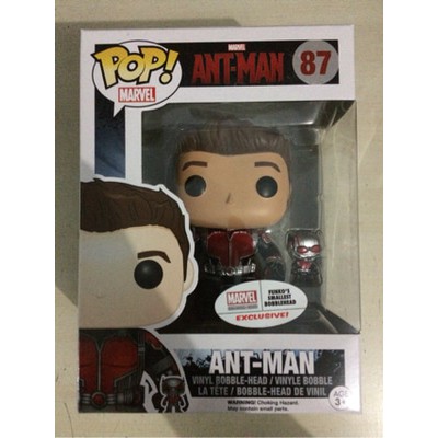 Funko POP Marvel: ANT-MAN - Ant Man (Unmasked)