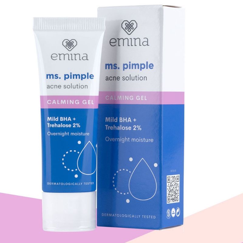 Emina Ms Pimple Calming Gel | Krim Malam