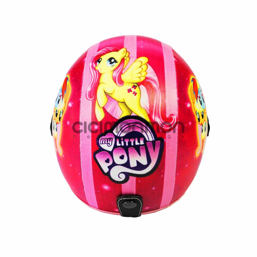 Helm Anak Gadis Model Bogo Karakter My Little Pony