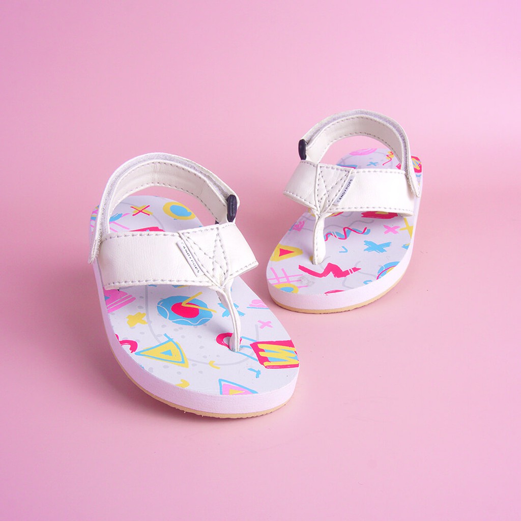 CANDYPOPS Sepatu Sandal Altin Memphis White