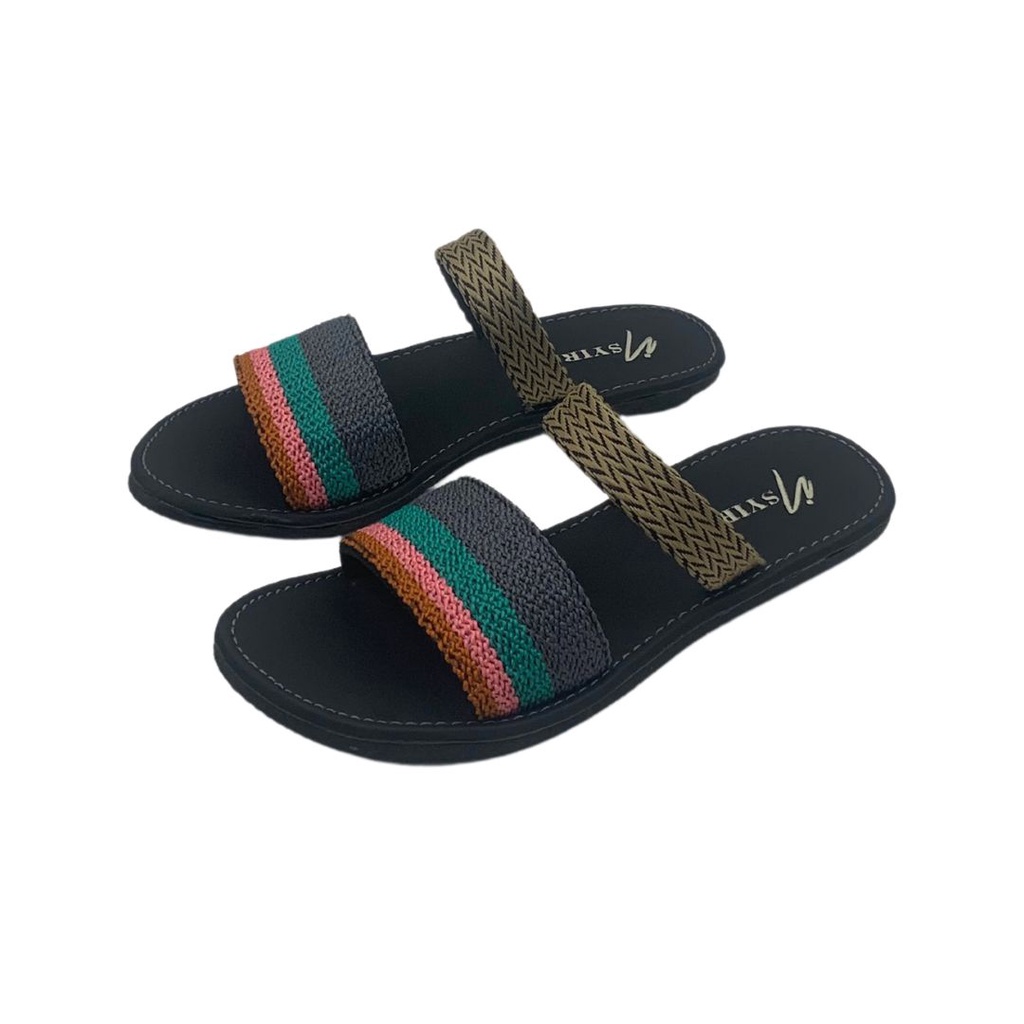 Insyira - Sandal Wanita Turki  Non Slip / Selop Selop Turki Ban Dua