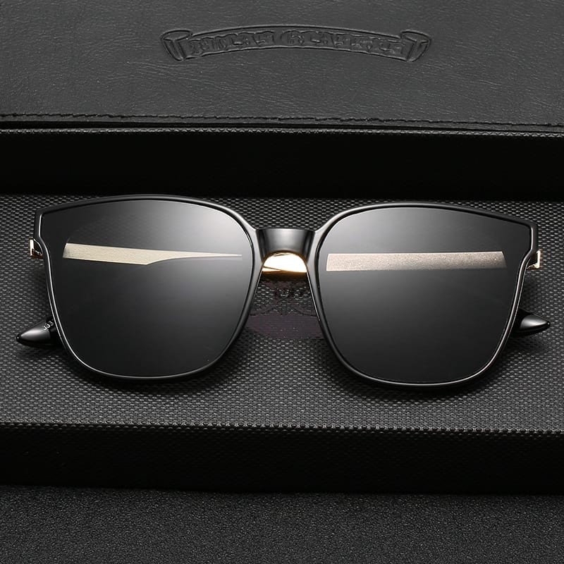 *ALIBABA1688*COD Kacamata Korea Fashion Design Hitam Kacamata Pelindung UV Sunglasses