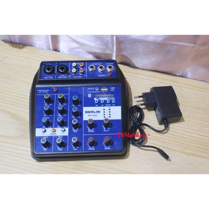 Mixer | Mixer Audio Mini 4 Channel Usb Effect Kualitas Terbaik