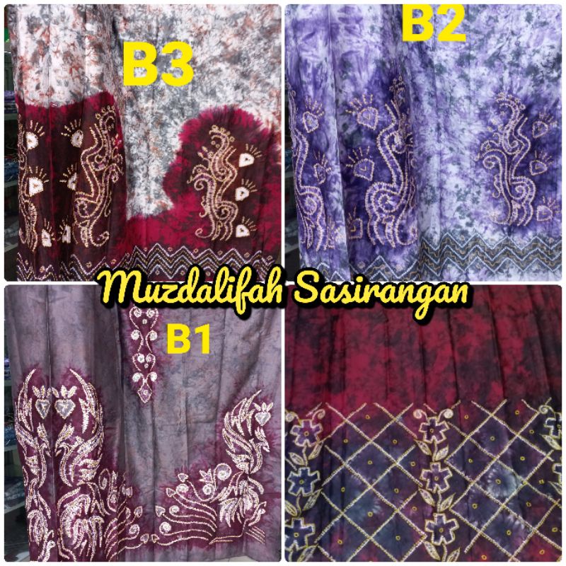 Bordir kain Sasirangan khas Banjar