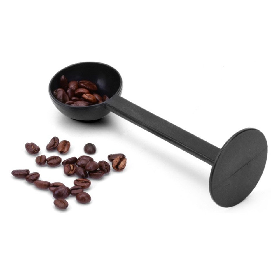 2 in 1 Sendok Takar Kopi Measuring Spoon + Coffee Tamper - G1120 - Black