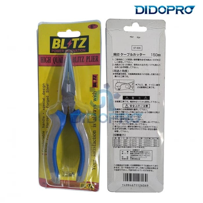 BLITZ Tang Lancip 6 inch