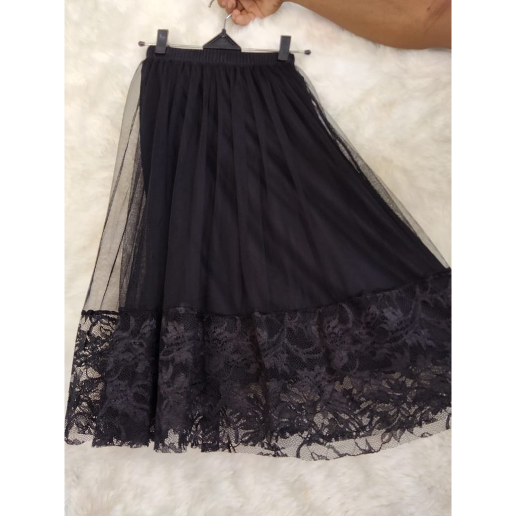 ROK TUTU RENDA ANAK/TANGGUNG USIA 8-10 TAHUN//BROKAT//ROK TUTU//ROK BROKAT//BROKAT ANAK